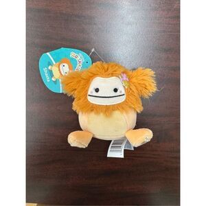NWT Shasta Bigfoot Squishmallows 3.5 Inch Backpack Clip